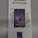 Wireless HDMI Display Adapter, AirPlay/Miracast/DLNA Screen Mirroring Dongle for i-Phone, Android, Windows & Mac, Stream Video/Audio/Photos from Phone or Laptop to TV/Monitor, No App Required