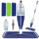 Microfiber Spray Mop for Floors Cleaning: Wet Dry Hardwood Floor Mops with 3 Washable Reusable Pads for Swiffer Powermop  Flat Mop with Sprayer for Tile Wood Laminate Vinyl Marble