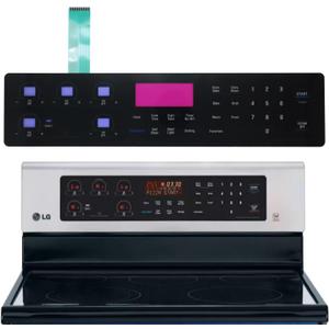 AGM73551624 Membrane Switch Touch Control Panel (Not Stainless Steel) Compatible with LG LRE3083ST Range/Stove/Ovens for 3192020,AP5806067,PS9492931,EAP9492931