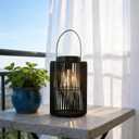 Solar Lanterns Outdoor Waterproof Suitable for Gardens Backyard, Patio Decor, Birthday Gifts for Women Mom Grandma, Hanging Garden Lights for Outside