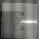 Open Ear Headphones,Bluetooth Wireless Earbuds,5.9g Ultra-Lightweight Sport Earphones with Mic for Running Cycling,Secure Fit for Small Ears (White)