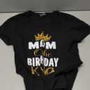 Mom of The Birthday King Boys Bday Party Gift for Him T-Shirt, S