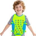 YOTAN Kids Swim Vest, Kid Swim Jacket and Buoyancy Swimming Aid, Modern Design Swimming Vest for Boys and Girls, Innovative Safety Comfort, Small