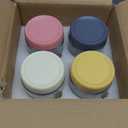 16 OZ 4Pack, Overnight Oats Jars with Lids, Glass Meal Prep Containers, Airtight Mason Jars for Breakfast, Yogurt Parfait, Salad & Smoothies, Leakproof and Reusable Food Storage Jars 4