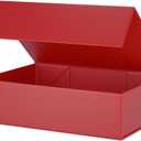 Gift Boxes 11.9" x 8.5" x 3.3" with Magnetic Closure Lid Boex for Presents,Bridesmaid Gifts Box,Cute Box,Birthday Boxs,Luxury for Gift Packaging, Magnetic Gifts Boxe for Wrapping (Red)