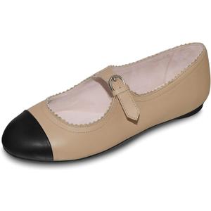Bloch Women's Cassiopeia Ballet Flat (10, Capuccino)