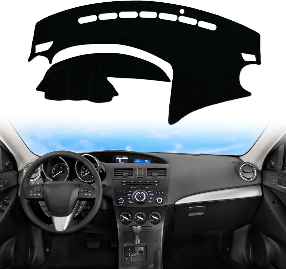 Dash Cover Custom fit for Mazda 3 2010 2011 2012 2013 Dashboard Cover Dashcover Dash Mat Protector Carpet Pad Accessories