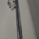 Ivilon Drapery Window Curtain Rod - Knob Design, 1 Inch Rod, 72 to 144 Inch. Antique Black