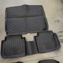 Floor Mats for Honda CR-V 2025 2024 2023 (Not Hybrid) Full Sets CRV All Weather Floor Mats for Honda CR-V Accessories 2025-2023 TPE Back Seat Cover Protector Trunk Frunk Mat