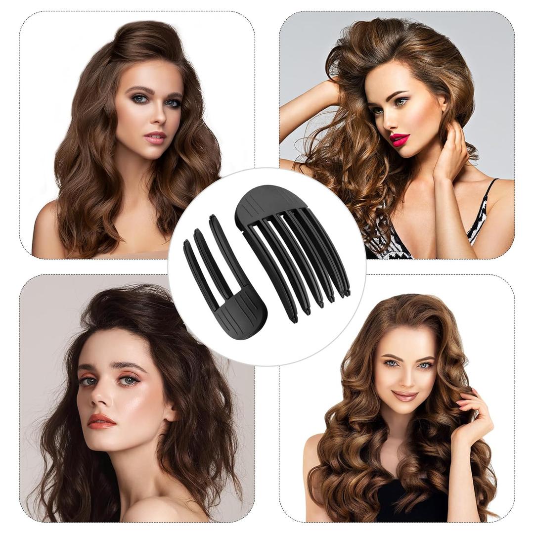 4PCS Volumizing Hair Clips, Hair Volume Clip for Fluffy Bangs, Hair Curl Clips Root Clips Barrettes for Curly Volume Easy High Crown Volumizer Tool