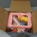 Rabbit Claw Machine for Kids, Mini Vending Machine with Game Coins & Music, Prize Dispenser Toys for Girls and Boys, Electronic Claw Game Machine for Party Birthdays, Includes 30 Mini Toys