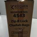 Extra Heavy Ziplock Bags 2 Gallon (30 Count)