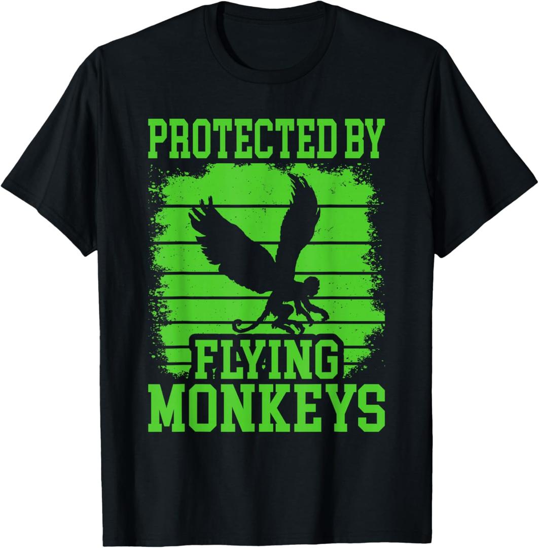 Witch Get My Flying Monkeys T-Shirt, 2 Pack, Size Large 