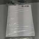 BLK&WH 6 Gift Boxes 11.5x8.1x3.8 Inches, Large White Magnetic Bridesmaid Proposal Boxes with Lids (Matte White)