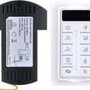Replacement Remote Control for Wisful 56" KOWNPY 52" Ceiling Fans HZY-SM21001 HZY-SM21003 HZY-SM21004 HZY-SM21009 HZY-SM21010 Models