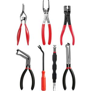 Electrical Disconnect Pliers 7 Pcs, 60 Angled Connector Removal Tool