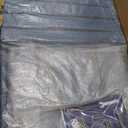 MUCHENGHY Folding Adirondack Chairs HDPE Weather Resistant, Patio Firepit Chairs, Sturdy Outside Chair, Lawn Chairs, 15min Assembly 380lb, Royal Blue