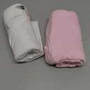 david's kids 2 Pack Hooded Baby Towels, 100% Muslin Cotton 6-Layer Ultra Soft Breathable Absorbent Baby Bath Towels for Infant and Toddler, Newborn Essentials, Large 32x32Inch, Floral