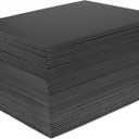 SHEUTSAN 36PCS 13.78 x 11 Inch Black Foam Board, 3/16 Inch Thick Foam Core Backing Boards, Polystyrene Poster Board for DIY, Art Project