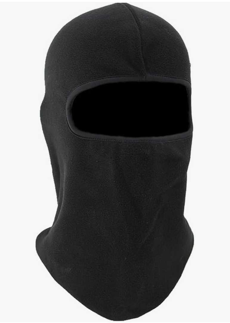 TOPTIE Thermal Fleece Balaclava Winter Warm Ski Full Face Hood Cap Motorcycle Cycling Helmet Liner Skull Cap
