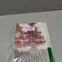 Artoid Mode Red Pine Trees Merry Christmas Table Runner, Winter Xmas Holiday Kitchen Dining Table Decoration for Home Party Decor 13x72 Inch