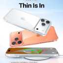 TORRAS for iPhone 17 Pro Max Case Crystal Clear, [Anti-Yellowing][Military-Grade Protection], Ultra Slim Transparent Anti-Scratch Back, Soft Bumper, Non-Slip 17 Pro Max Phone Case, Clear 6.9"