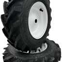 4.80x4-8 Tiller Wheel Set - Left & Right - 1" Axle