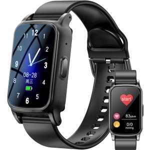 Fall Detection Smart Watch for Seniors with GPS Tracking, SOS Alert & HD Video Call, Waterproof Fitness Tracker for Dementia/Alzheimer’s, 4G Safety