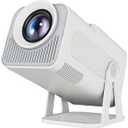 Smart Mini Projector 320ANSI Native 1080P 4K Support with Official Apps, Portable Projector with WiFi and BT for Home Theater/Outdoor/Bedroom HY320 NTV