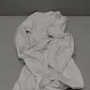 Mizoci Women's Sexy One Piece Jumpsuit Bodycon Long Sleeve V Neck Zipper Full Bodysuit (White) Small