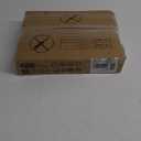 Somdot White Nightstand with Charging Station and LED Lights, Bedside Table Tall Night Stand with 4 Fabric Drawers and Top Shelf for Bedroom Guest Room Dorm Hallway