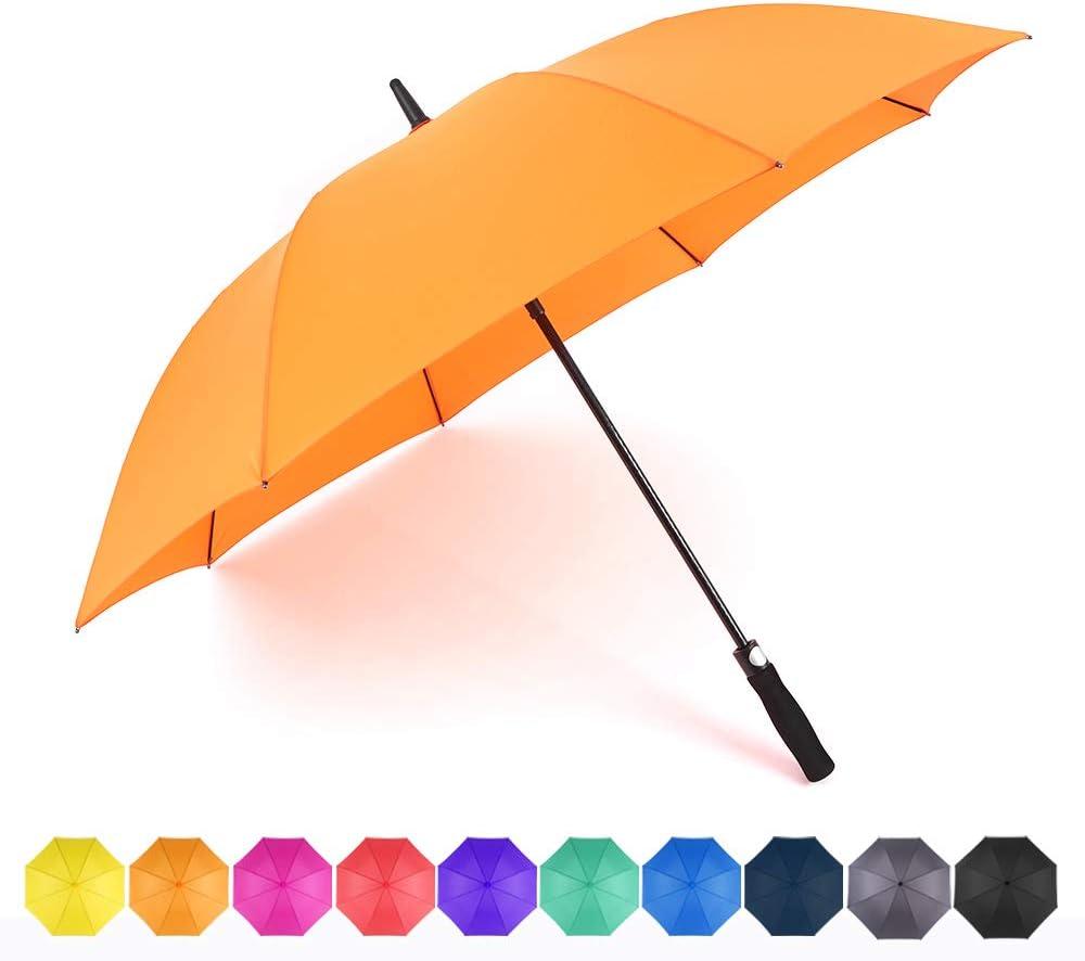 RUMBRELLA Golf Umbrella Large Windproof Umbrellas Auto Open 55IN