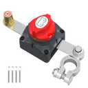 Joinfworld Battery Disconnect Switch 12V 48V Waterproof Marine Top Post Battery Disconnect Switch 12 Volt Battery Cut Off Switch Master for Car RV Boat ATV UTV Vehicles