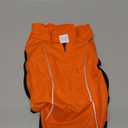 Mile High Life Dog Raincoat, Adjustable Waterproof Reflective Rain Jacket for Small Medium Large Dogs, Lightweight Breathable Pet Rain Coat with Leash Hole(Orange,XXS Chest 16-19")