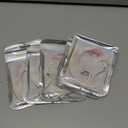 5 x Christmas Tree Decorations, Acrylic Animal Christmas Ornaments, Home Decoration, Party Decoration, Small Animals on The Moon (White Wolf)