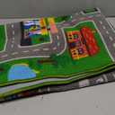 Kids Carpet Playmat Rug 59"x39.4", Car Rug for Kids Cars, Non-Slip Town City Road Map Kids Rugs for Playroom Bedroom Boys, Kids Cars Play Mat Track Road Rugs for Kid(59X39.4Inch,Green)