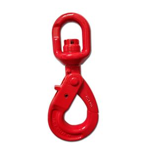 Heavy Duty Swivel Lifting Hook - 4410 lbs Capacity - Hoist Hook Sling for Heavy Cargo (4409lb)