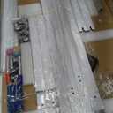 TSJ OFFICE Large Rolling Whiteboard - Dry Erase Magnetic 48 x 32 Inches White Board Height Adjust Double Sides Mobile Portable Easel on Wheels, Dry Erase Board with Stand for Office, Home & Classroom (Black)