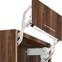 YJINGRUI Hydraulic Buffer Cabinet Door Hinge, Lift and Up Hinges, Vertical Lift Cabinet Door Hinge, 19.69-31.49in, Sturdy Silent and Adjustable