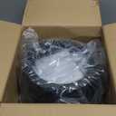 KEMIMOTO 2PCS Angled Speaker Enclosures Boxes Pods, Universal for 6.5" Speakers Compatible with UTVs, RVs, Cars, Boats, Trunks, Trailers for 9.56 Inch Surface Mount (Black)