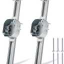 Tandefio 2 Pcs Adjustable Ceiling Fan Bracket Ceiling Mounting Bracket Electrical Box for Fans and Light Fixtures, 14.7 Inches in Length