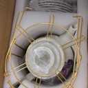 20-Pieces Tea Set For Adult with Golden Metal Rack,Porcelain Tea Sets For Women,Tea Gift Sets for Home&Party(K018)