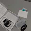 ESR 3 in 1 Charging Station for Apple, Qi2.2 25W MagSafe Charger with CryoBoost, Phone-Cooling Wireless Charging Station Foldable, for iPhone 17/16 with iOS 26(50W Adapter), AirPods, Apple Watch,Black