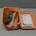 Wooden Train Track Set - 48-Piece Toy Train Tracks Compatible with Thomas, Brio, Melissa & Doug - Includes Fishing and Puzzles for Toddlers 3-8 - Educational for Fun Playtime