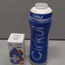 Cirkul 22 Oz. Navy Plastic Grip Squeeze Water Bottle & Sport Lid, BPA-Free, Non-Slip Design for Gym, Biking & Sports with Flavor Cartridge Included (FitSip Mixed Berry)