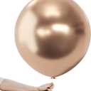 KatchOn, Big 18 Inch Champagne Balloons - Pack of 10 | Champagne Latex Balloons for Graduation Decorations 2025 | Wedding, Birthday Decor, Baby Shower Decorations