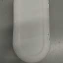 SUBEKYU Mini Garbage Can with Lid,Small Desk Garbage Can,Countertop Mini Garbage Cans,Tiny Waste Basket,White,with 3 roll Bags