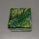 ShadeOn Fluorescent Light Covers for Ceiling Lights (4-Pack) - 2x4 ft Magnetic Light Covers for Ceiling Lights Classroom - Office Light Covers for Fluorescent Lights - Forest Canopy