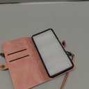 Defencase Compatible with Samsung Galaxy S23 Case Wallet with RFID Blocking Card Holder for Women Men, PU Leather Magnetic Snap Flip Zipper Strap Wallet Phone Case Fit for Galaxy S23 5G 6.1", Pink (Airy Rose Pink)