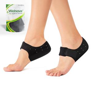 Welnove 2PCS Heel Protectors, Heel Pads, Heel Support for Heel Pain from Plantar Fasciitis - Heel Spur -Tendinitis- Cracked Heels, Large Size for Men 8.5-14 | Women 9.5-13